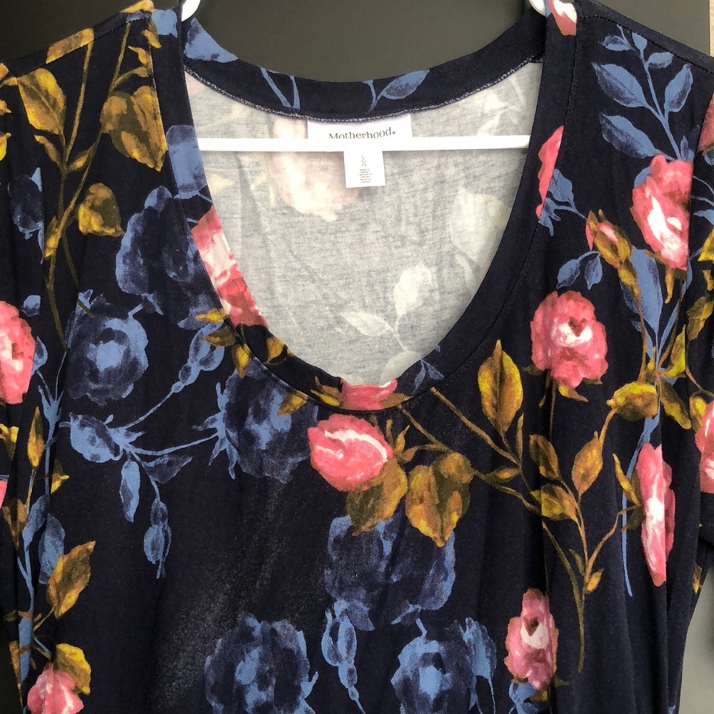 Maternity midi dress